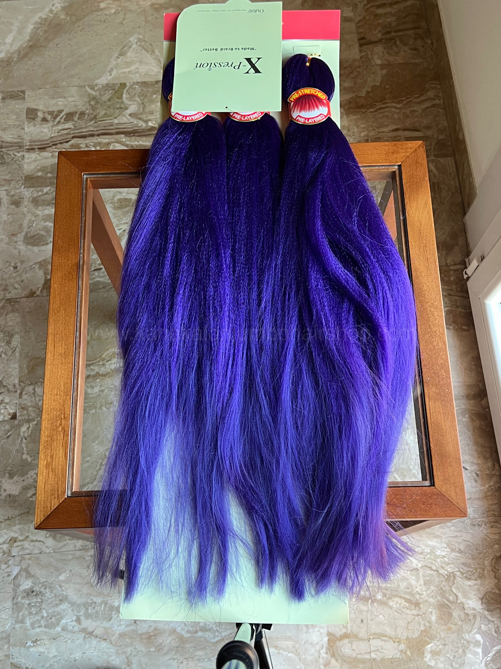 3X EZ Braid Confezione Risparmio Pre Stretched Kanekalon Hair 52” 270 g