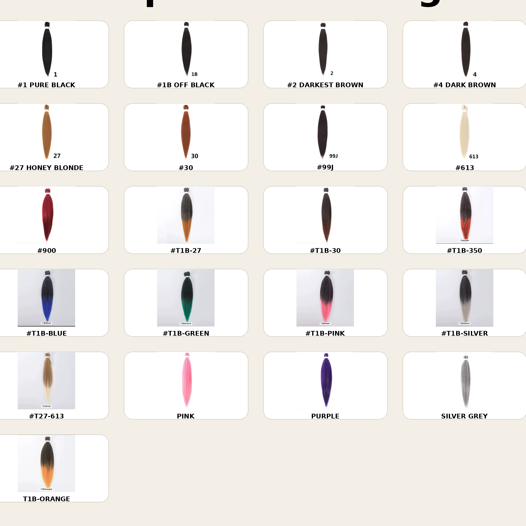 3X EZ Braid Confezione Risparmio Pre Stretched Kanekalon Hair 52” 270 g