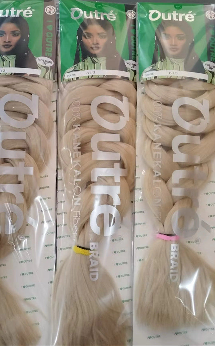OUTRE ULTRA BRAID 165 g 82" | Kanekalon Low Temperature Fiber – Hot Water Setting