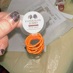 Mini Reusable Elastics for Dreadlocks and Hairstyling – 10 pcs | Ø 2 mm – Professional Use