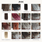 Ariel Hair | Henlon Hair per Crochet Dreads o Boho Braids | 300 gr | 55 cm