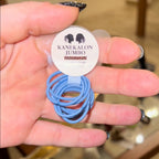 Mini Reusable Elastics for Dreadlocks and Hairstyling – 10 pcs | Ø 2 mm – Professional Use