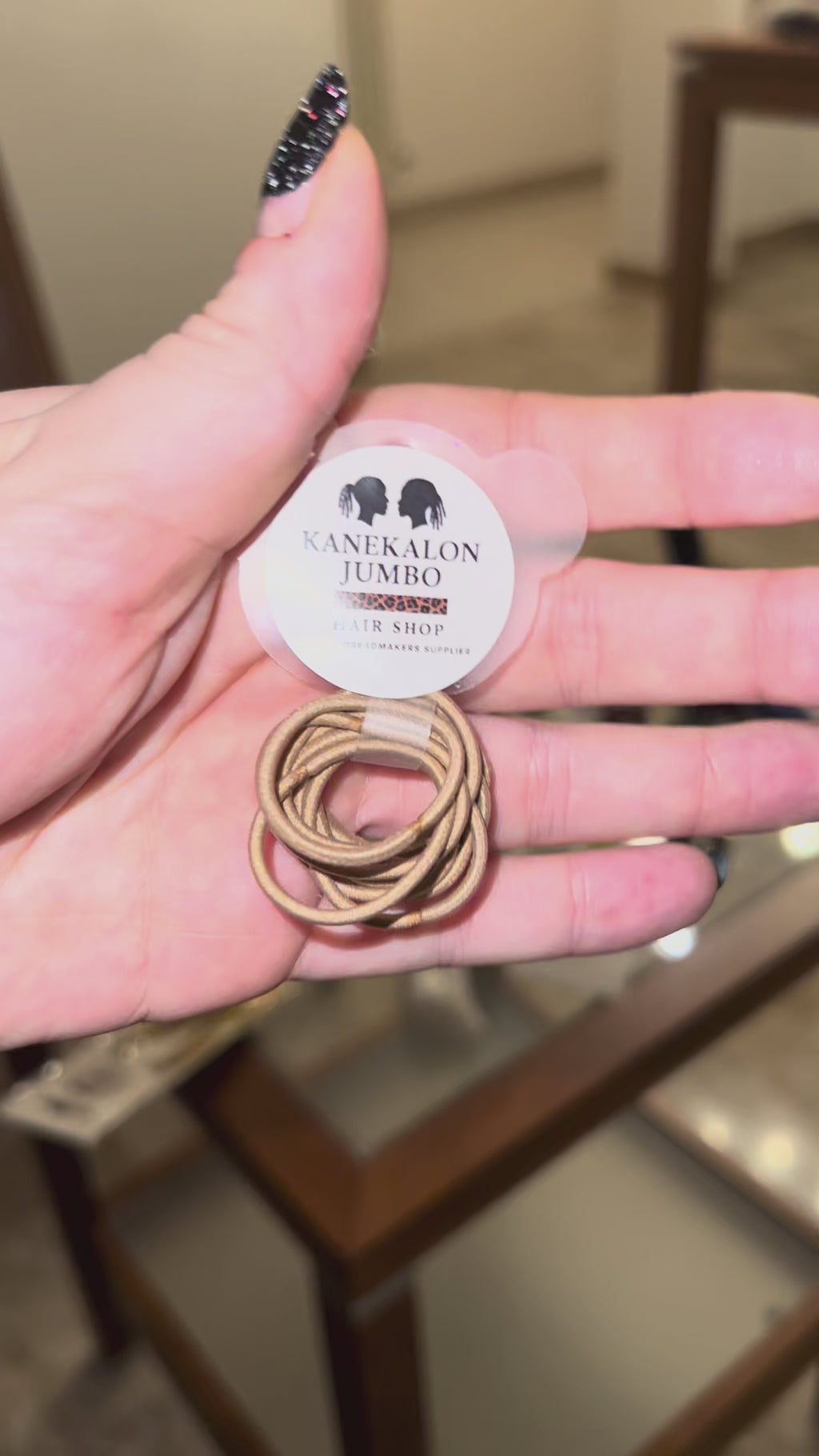 Mini Reusable Elastics for Dreadlocks and Hairstyling – 10 pcs | Ø 2 mm – Professional Use