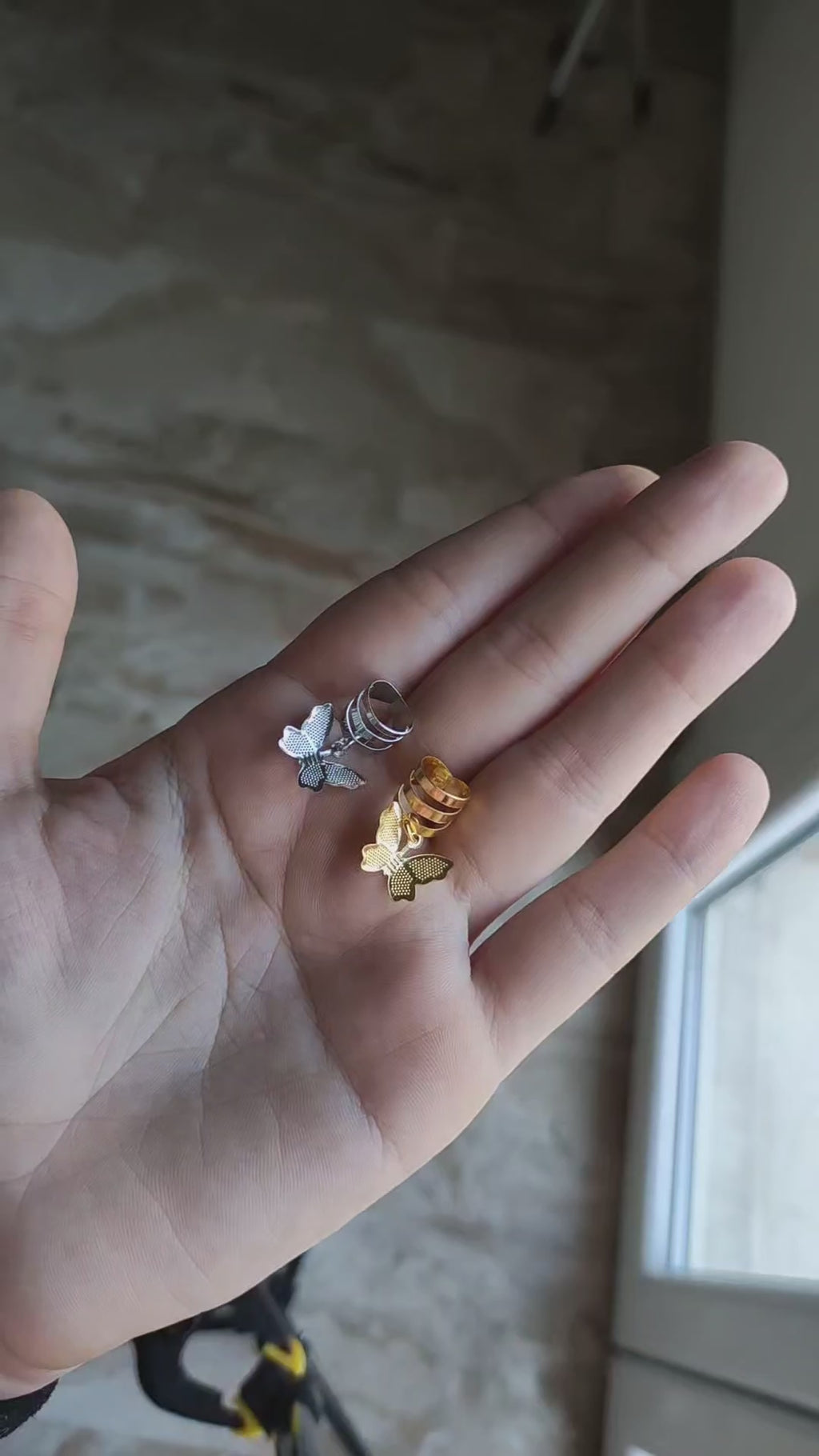 🦋 Anelli con Farfalla
