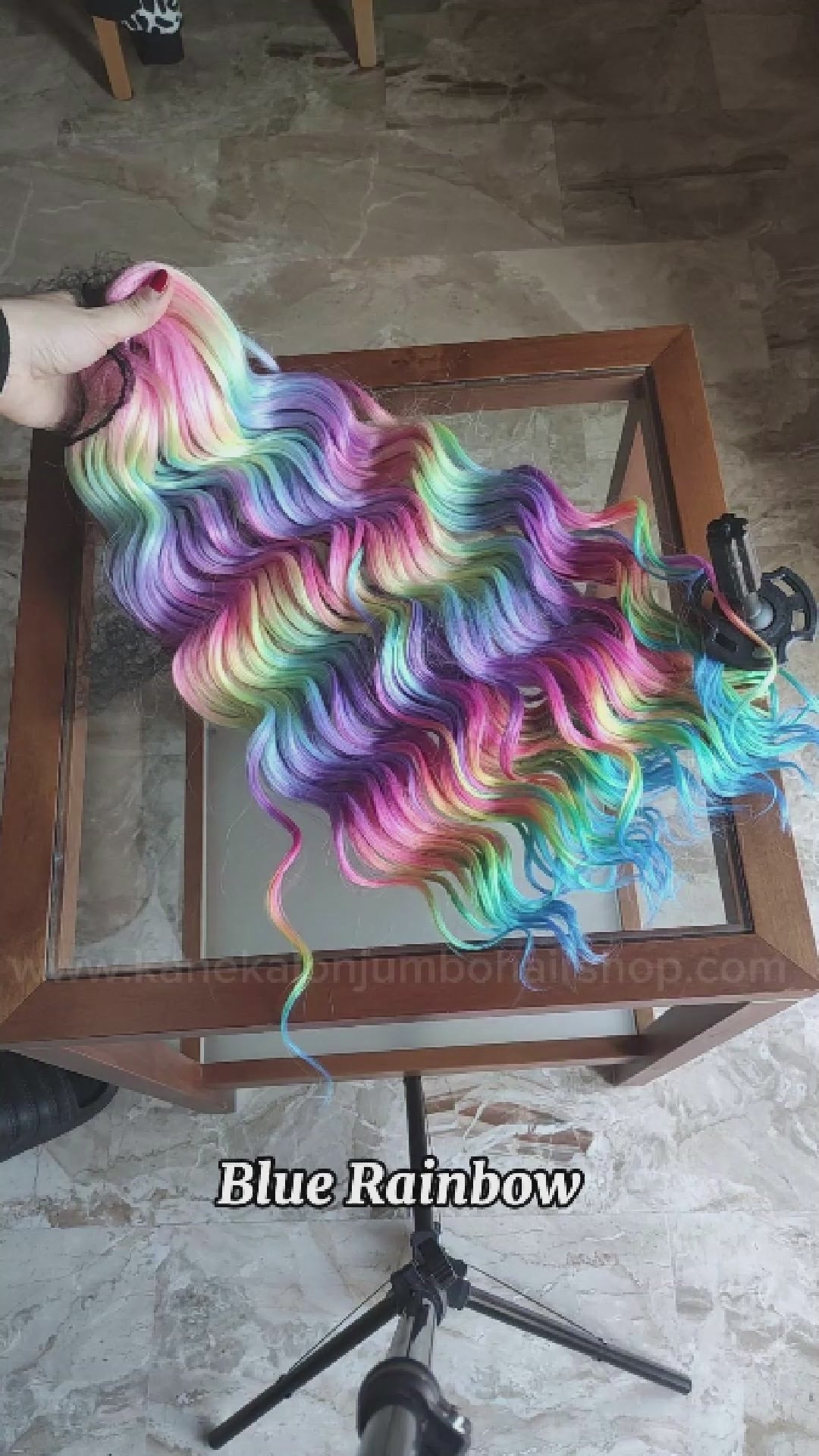 Ariel Hair | Henlon Hair per Crochet Dreads o Boho Braids | 300 gr | 55 cm