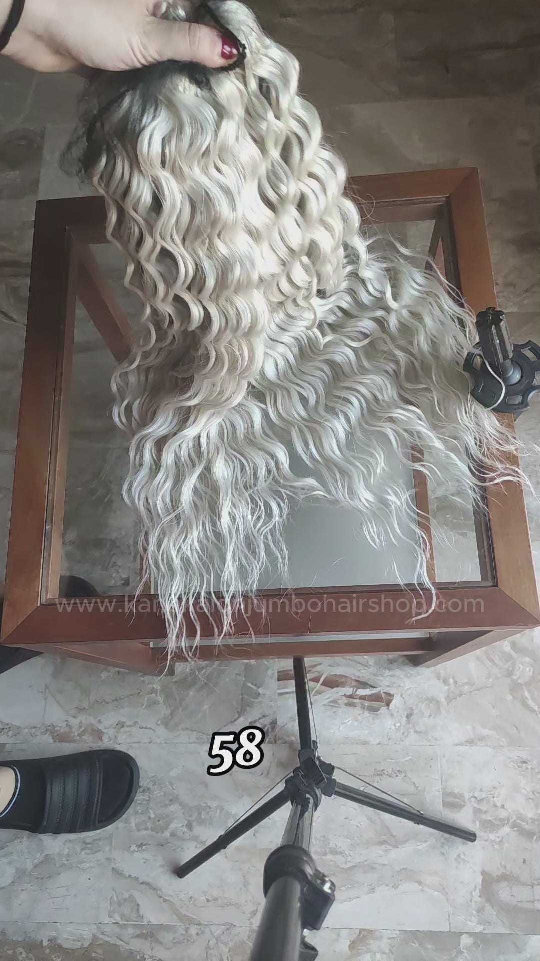Ariel Hair | Henlon Hair per Crochet Dreads o Boho Braids | 300 gr | 55 cm