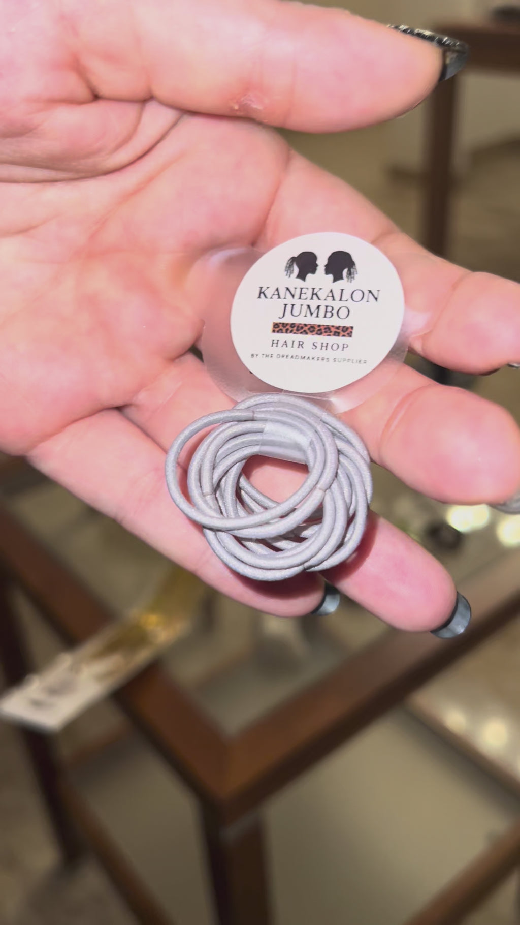 Mini Reusable Elastics for Dreadlocks and Hairstyling – 10 pcs | Ø 2 mm – Professional Use