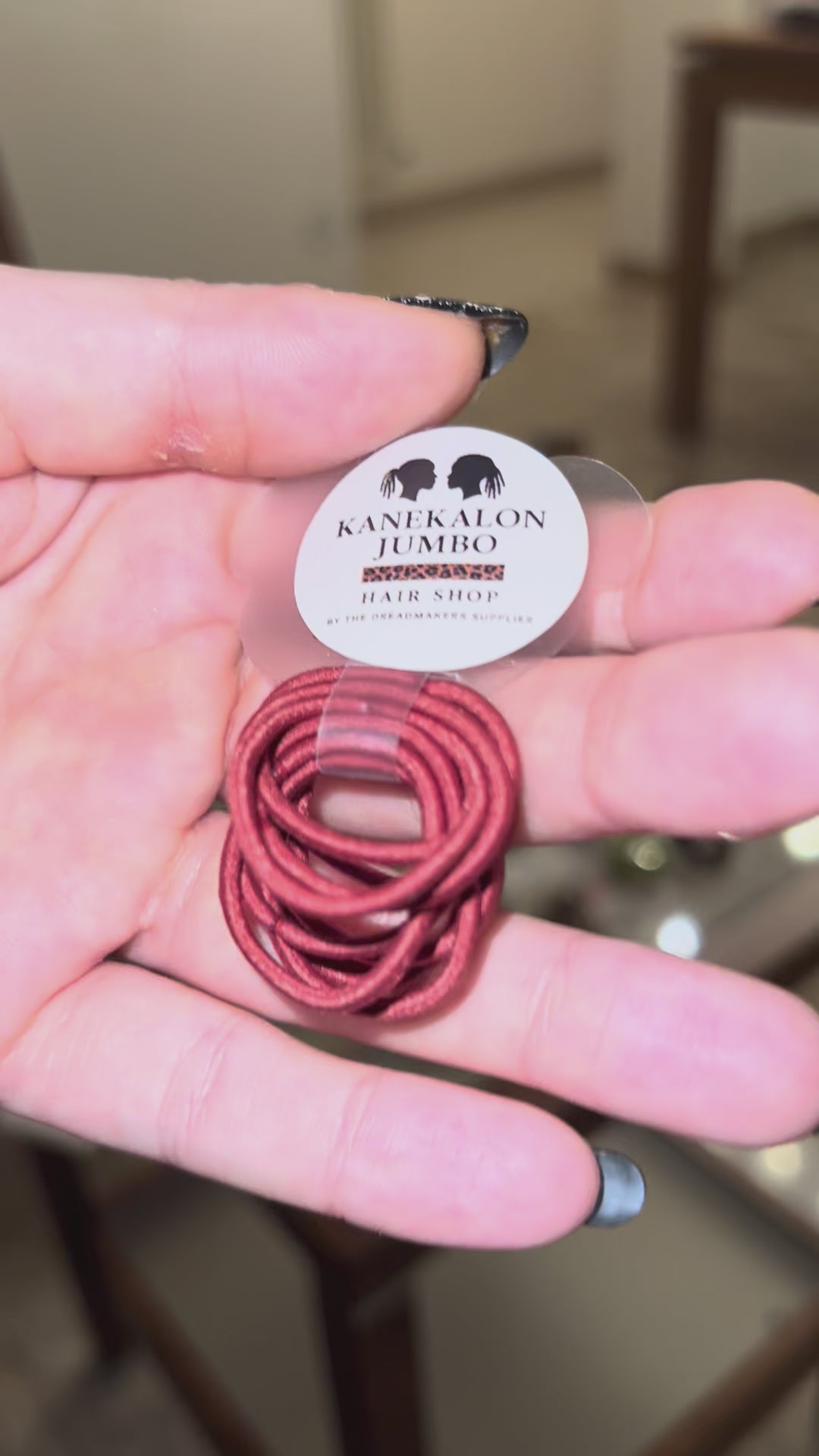 Mini Reusable Elastics for Dreadlocks and Hairstyling – 10 pcs | Ø 2 mm – Professional Use