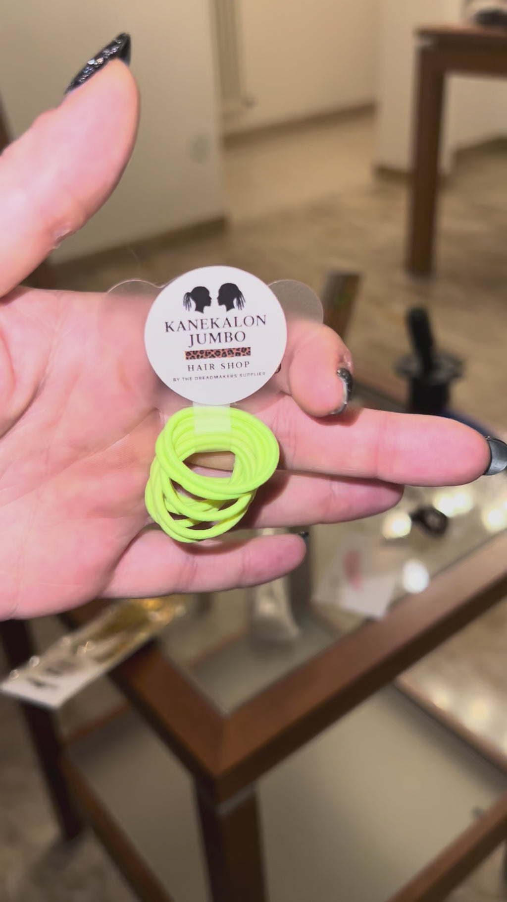 Mini Reusable Elastics for Dreadlocks and Hairstyling – 10 pcs | Ø 2 mm – Professional Use